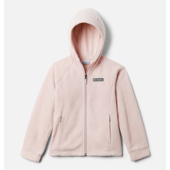 Columbia Jakne Za Djevojčice - Benton Springs II Hooded Fleece Roze | KHCY-68142